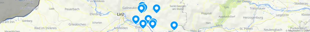 Map view for Pharmacies emergency services nearby Rechberg (Perg, Oberösterreich)